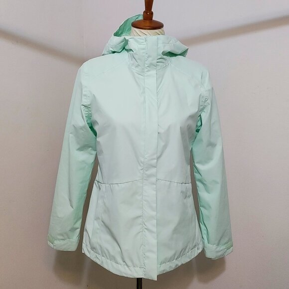 Swiss Alps Mint/Aqua Rain Jacket S - Picture 2 of 16